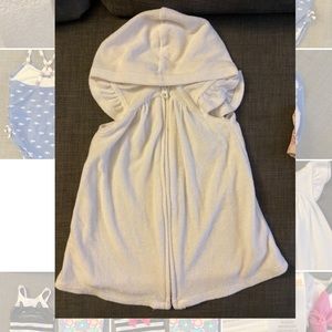 Full zip up cover up